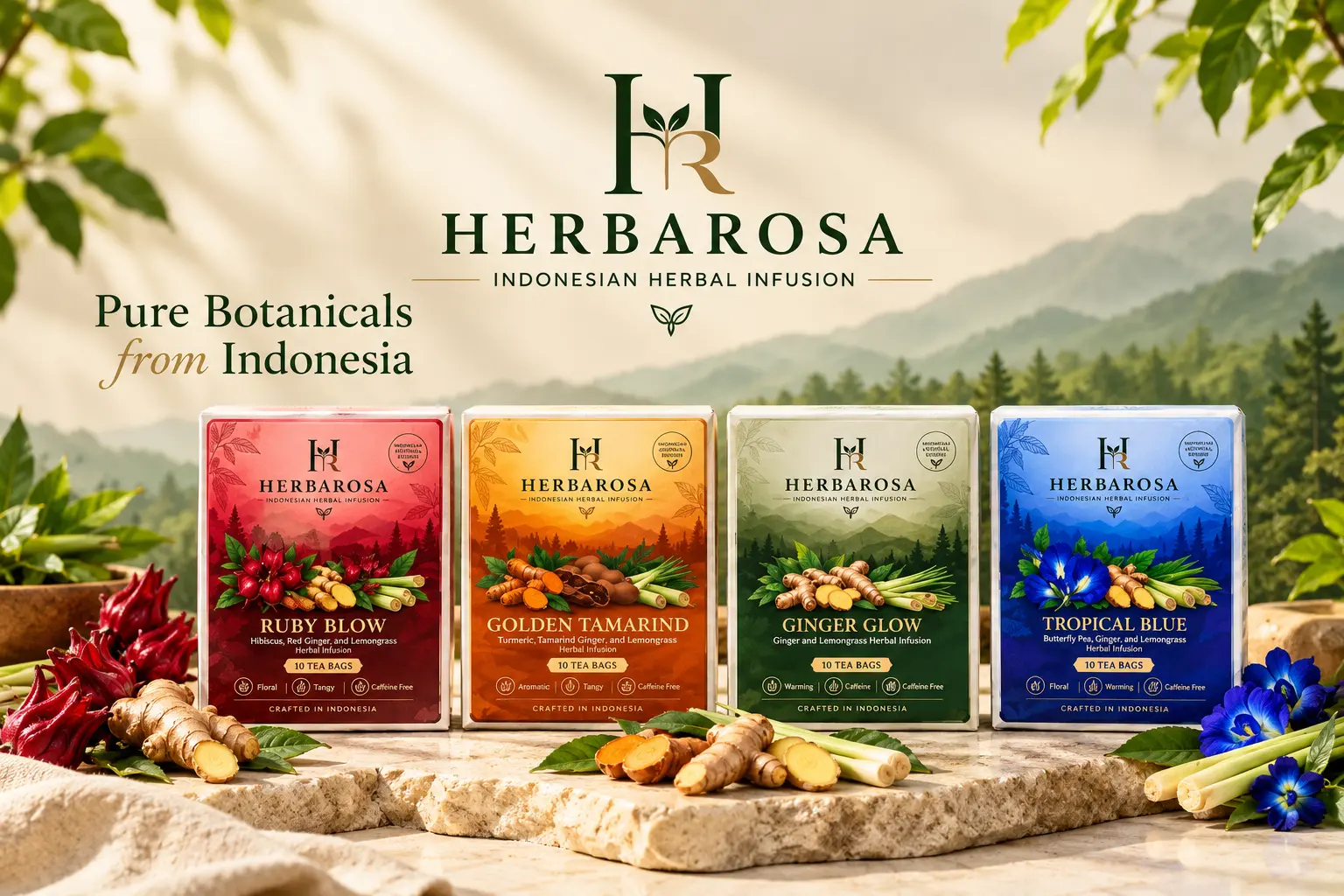Herbal Rosa Indonesian herbal infusion products